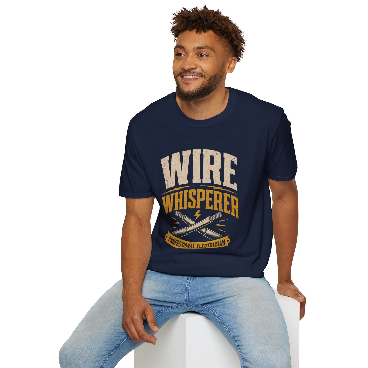 Wire Whisperer T-Shirt | Professional Electrician Gift