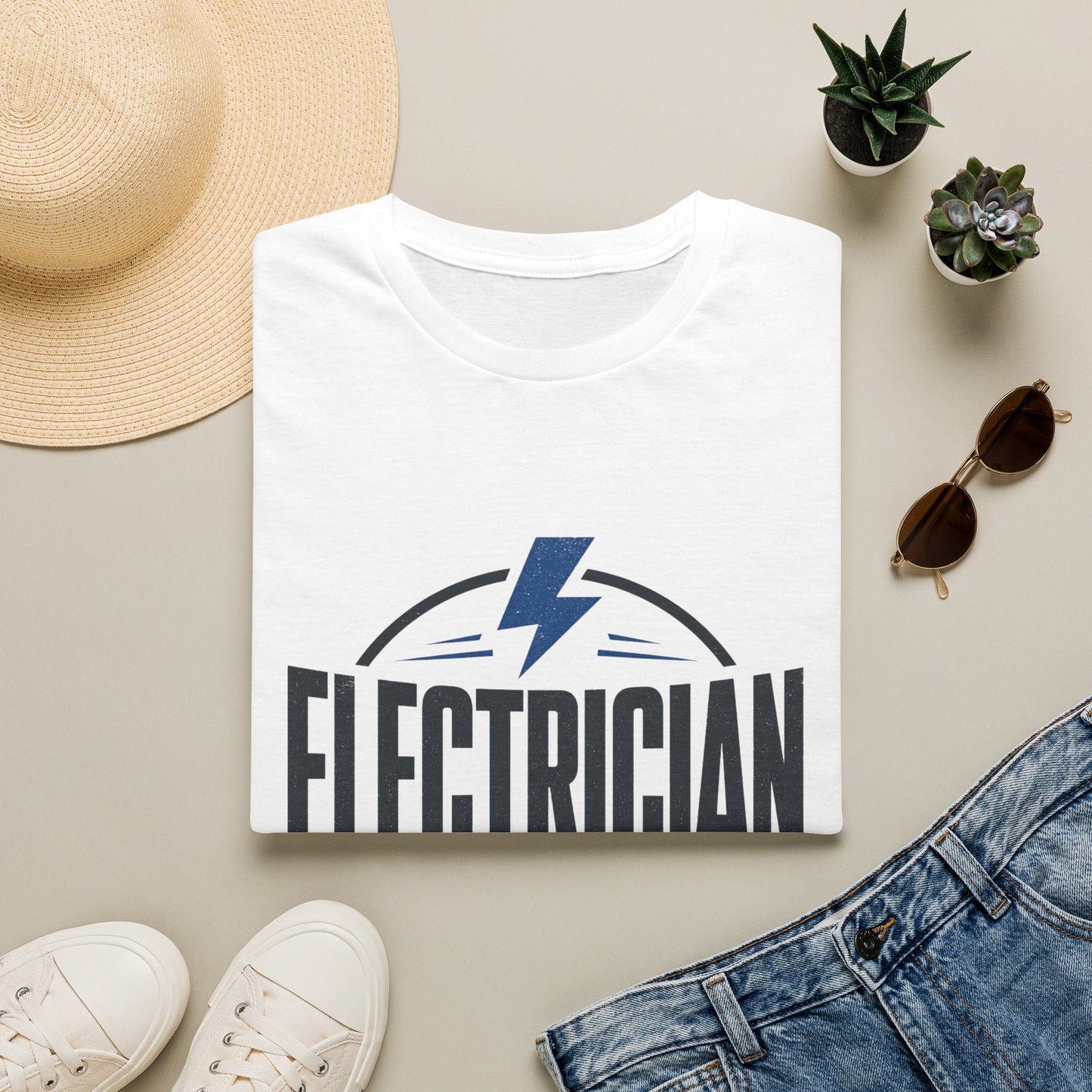 Electrician T-Shirt "Problem Solver by Trade" Workwear Tee