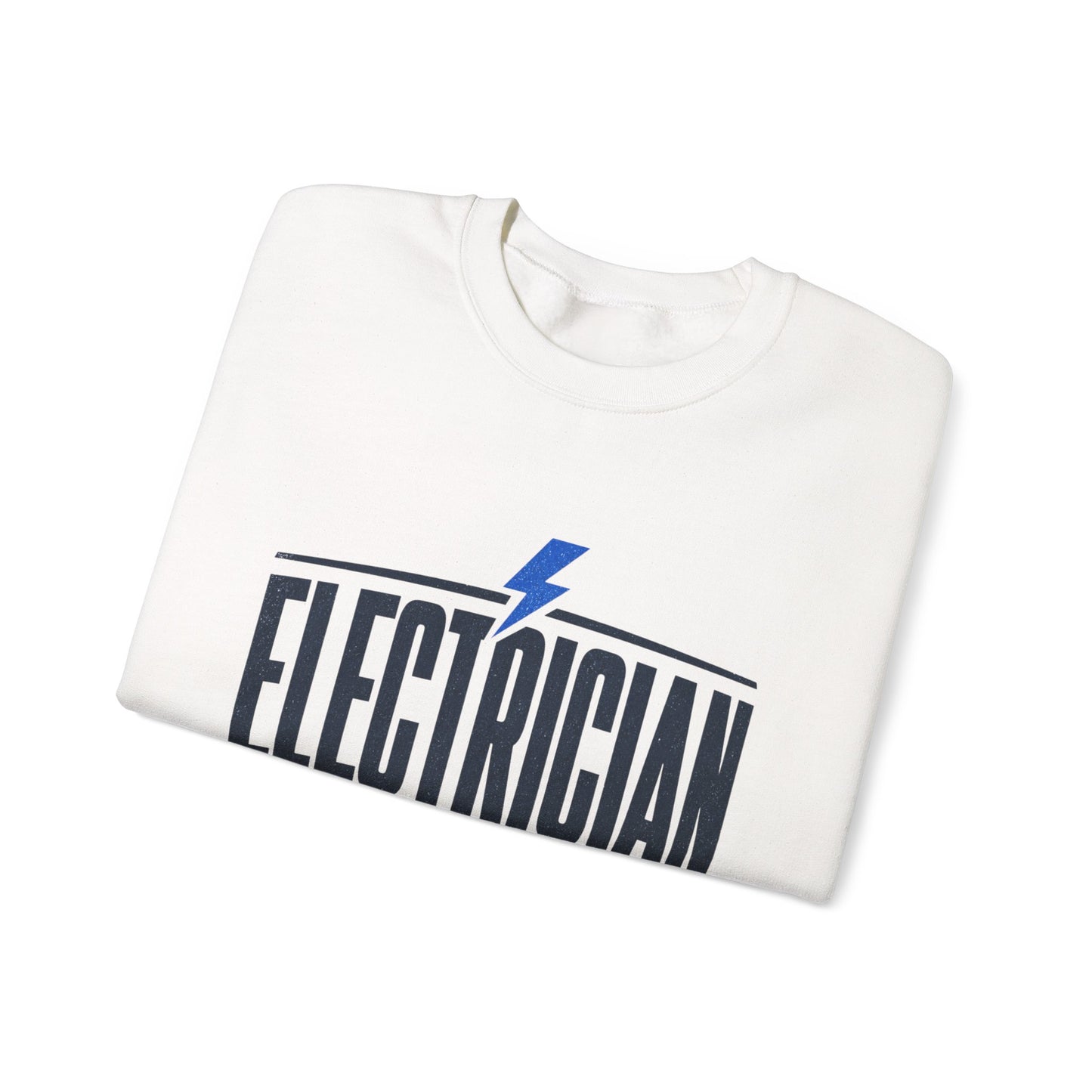 Electrician Sweatshirt "Because Genius Isn't an Official Job Title" Crewneck