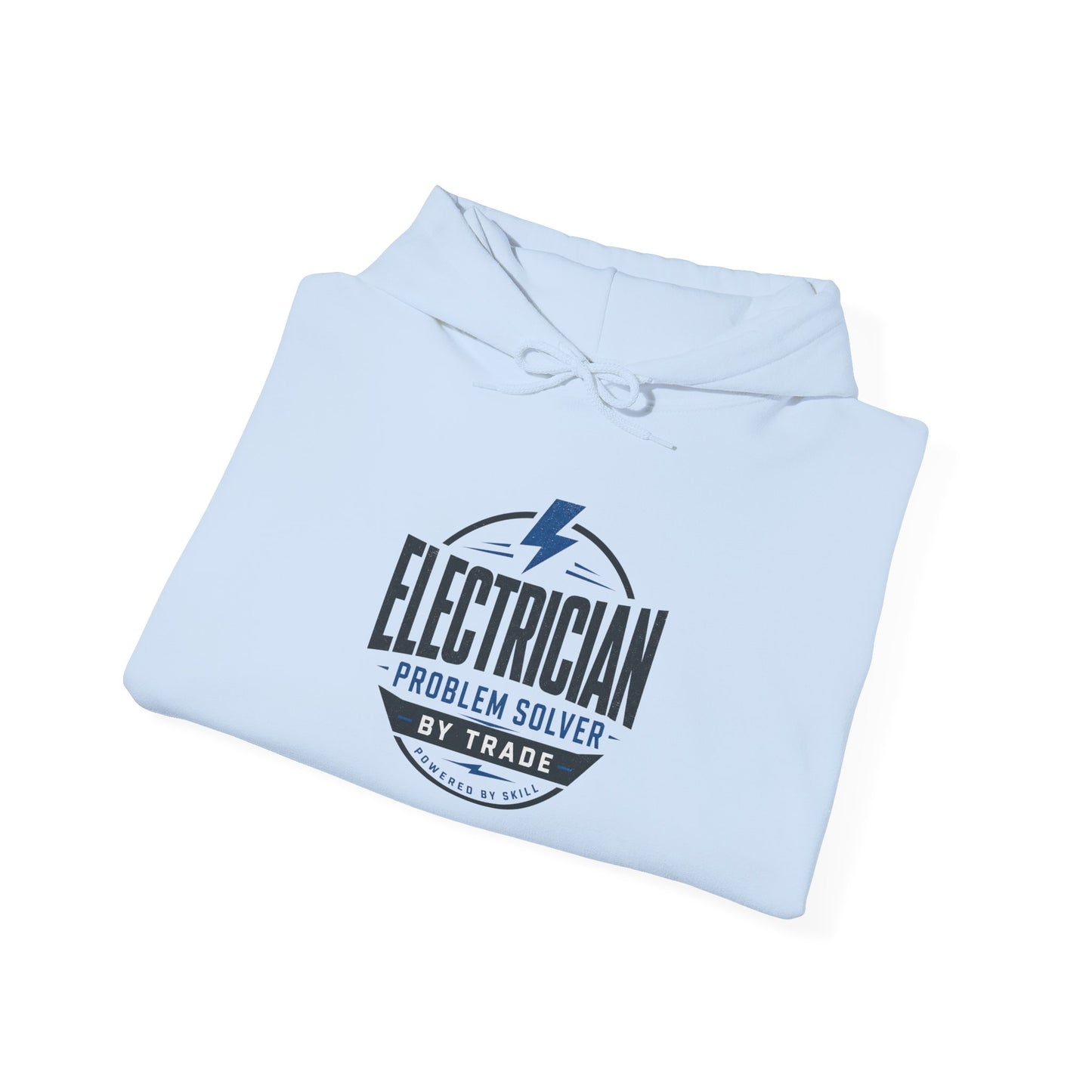 Electrician Problem Solver Hoodie | Tradesman Workwear Sweatshirt
