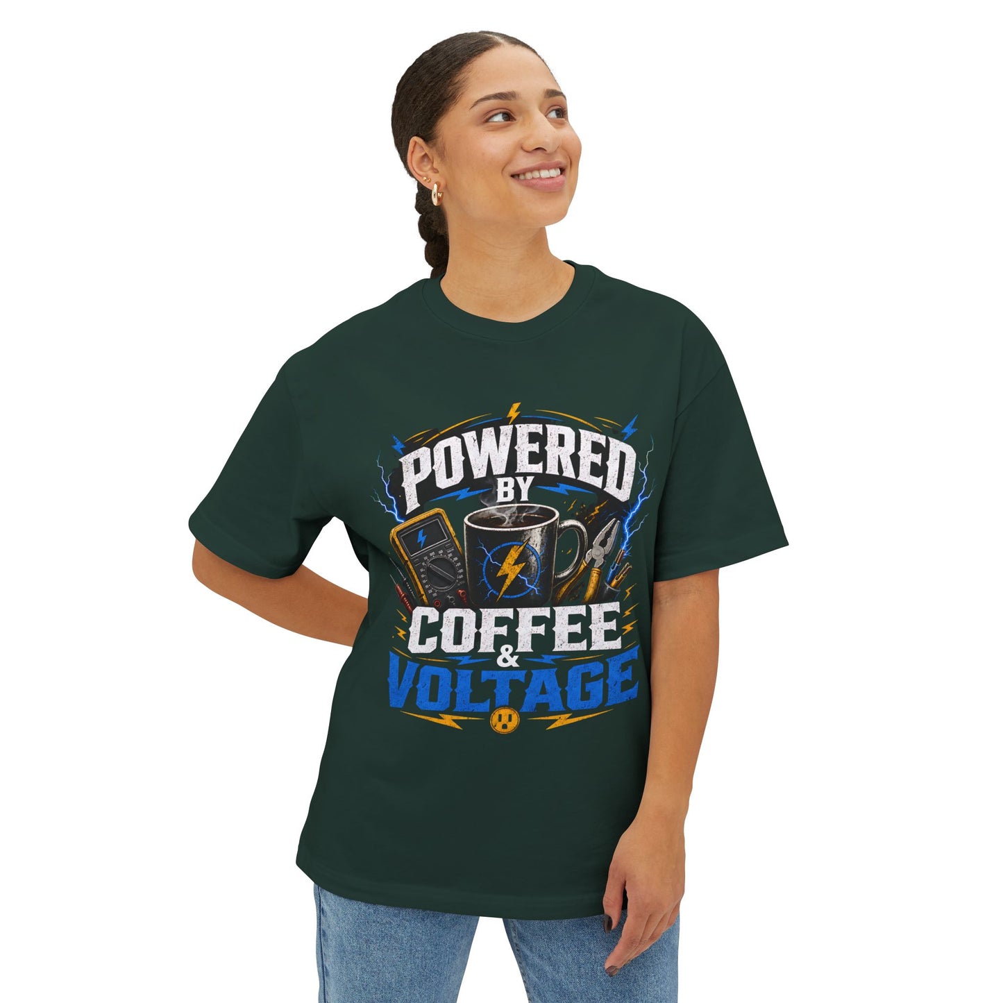 Powered by Coffee & Voltage Tee