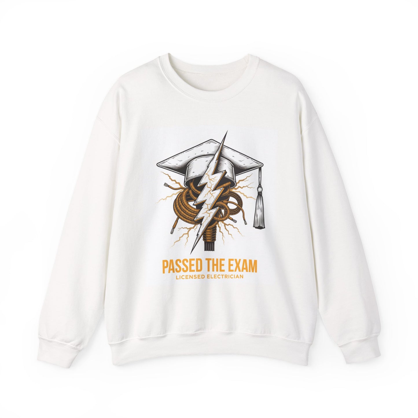 Passed the Exam Licensed Electrician Crewneck Sweatshirt