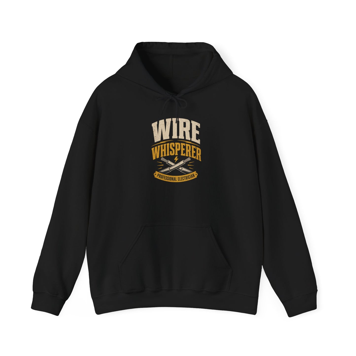 Wire Whisperer Hoodie - Electrician Crew Sweatshirt