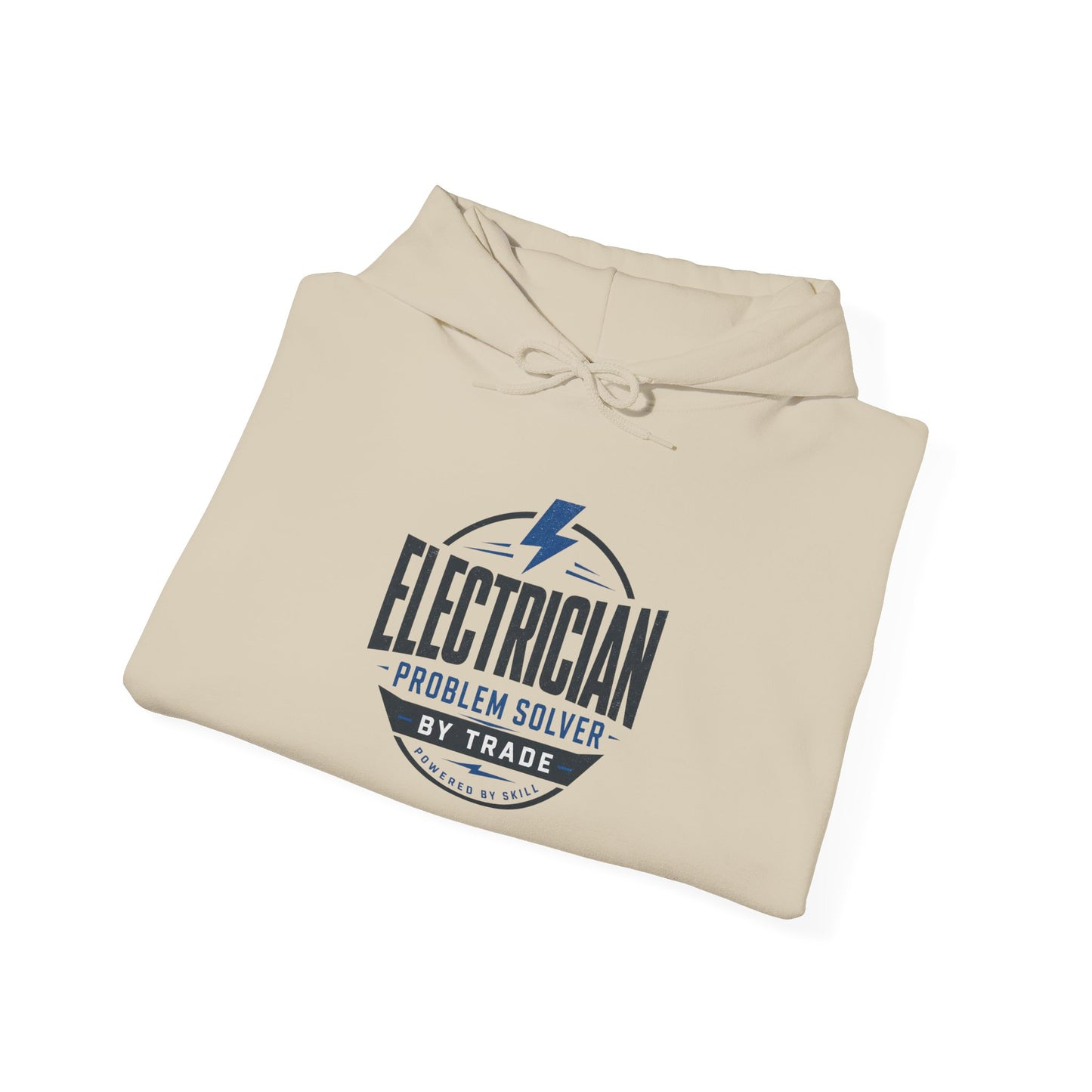 Electrician Problem Solver Hoodie | Tradesman Workwear Sweatshirt