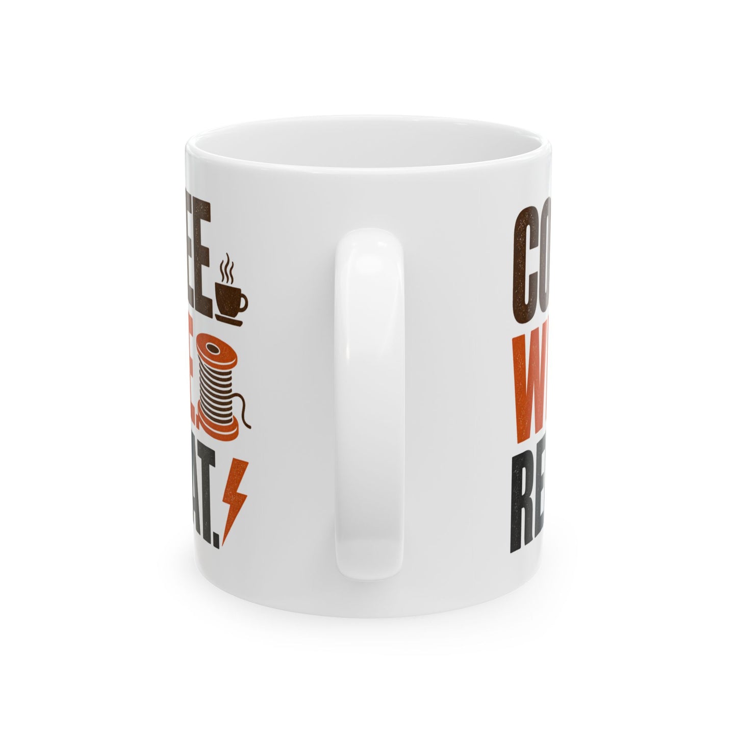 Coffee Wire Repair Mug | Funny Electrician Coffee Cup