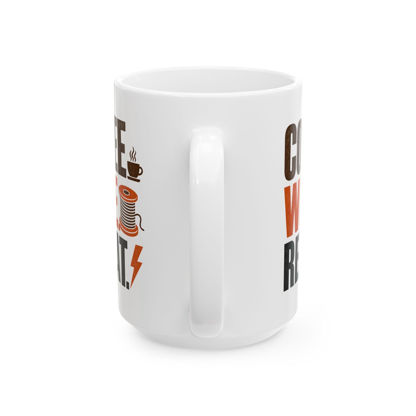 Coffee Wire Repair Mug | Funny Electrician Coffee Cup