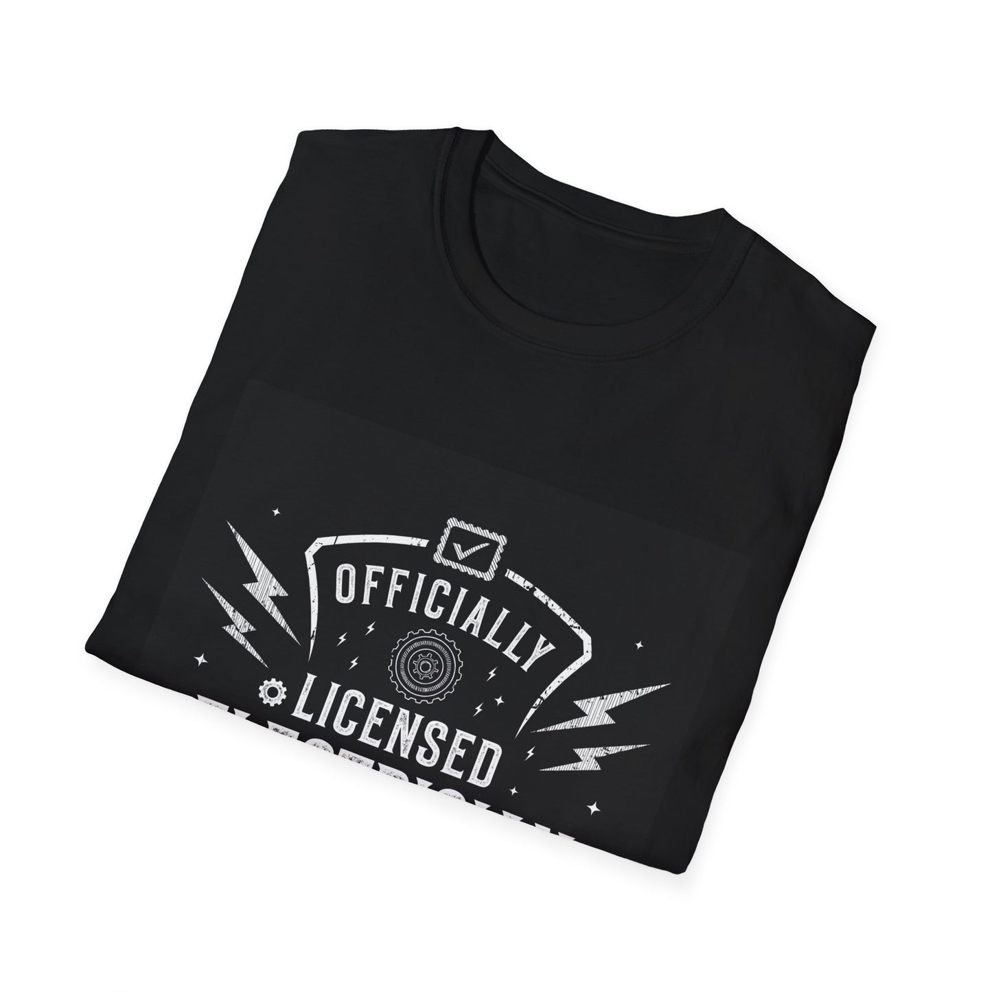 Officially Licensed Electrician T-Shirt | Vintage Tradesman Tee