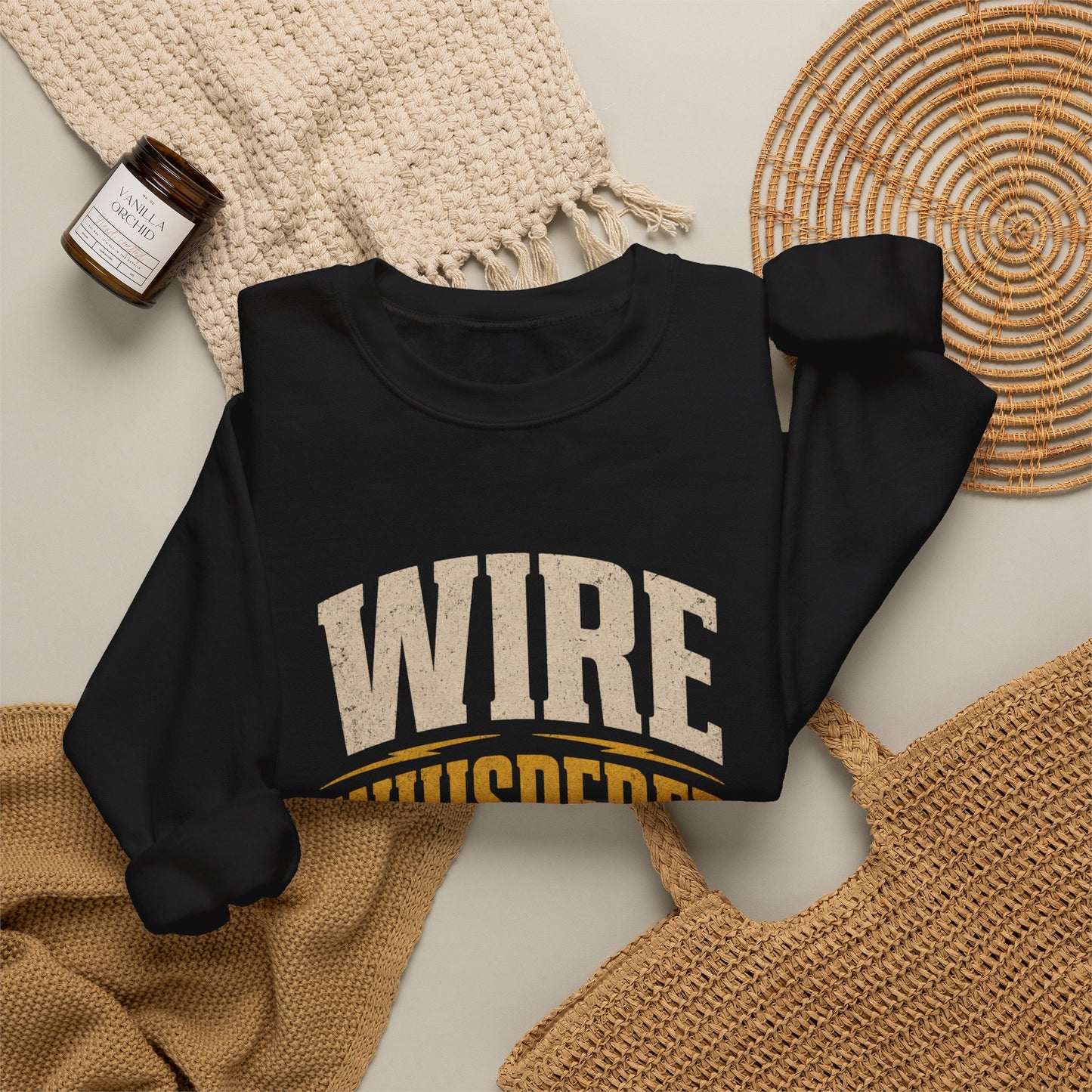 Wire Whisperer Sweatshirt | Professional Electrician Crewneck