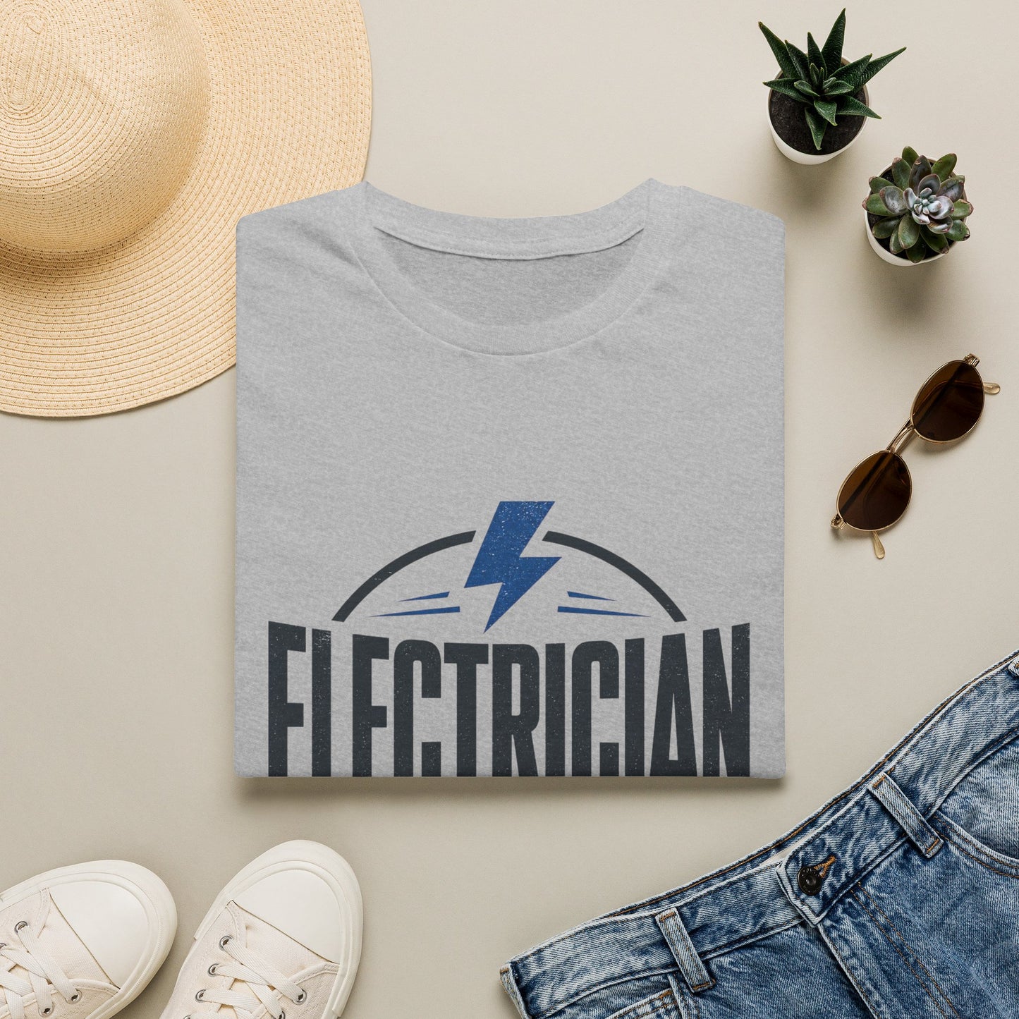 Electrician T-Shirt "Problem Solver by Trade" Workwear Tee