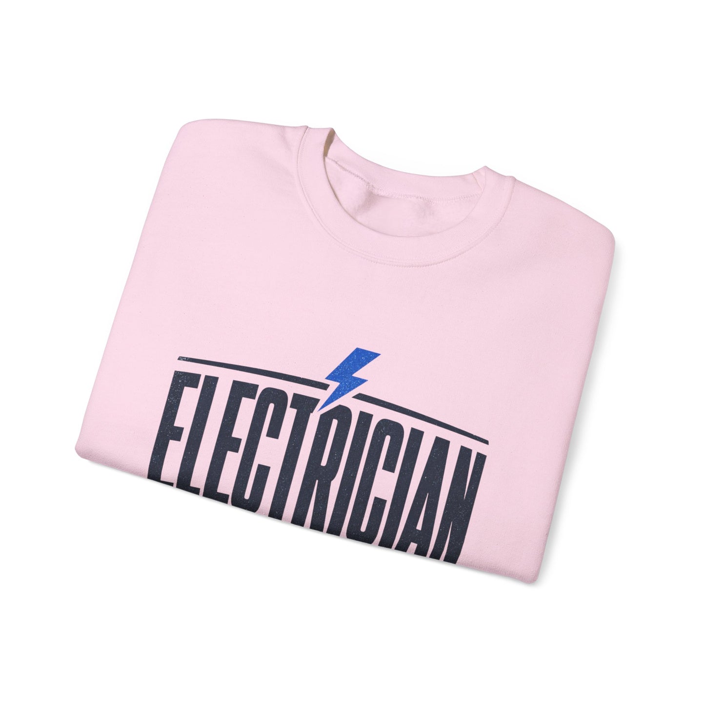 Electrician Sweatshirt "Because Genius Isn't an Official Job Title" Crewneck