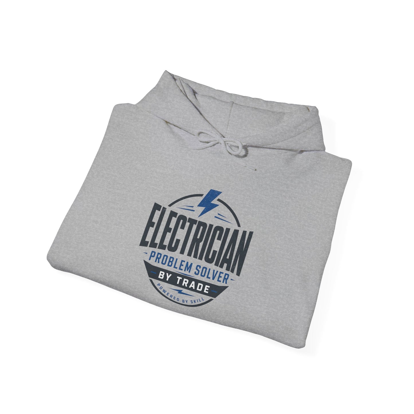 Electrician Problem Solver Hoodie | Tradesman Workwear Sweatshirt
