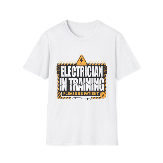 Electrician In Training T-Shirt | Funny Apprentice Electrical Work Tee