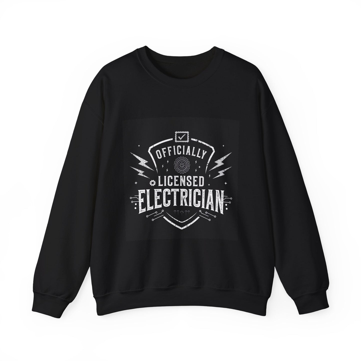 Officially Licensed Electrician Crewneck Sweatshirt