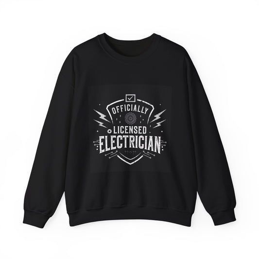 Officially Licensed Electrician Crewneck Sweatshirt