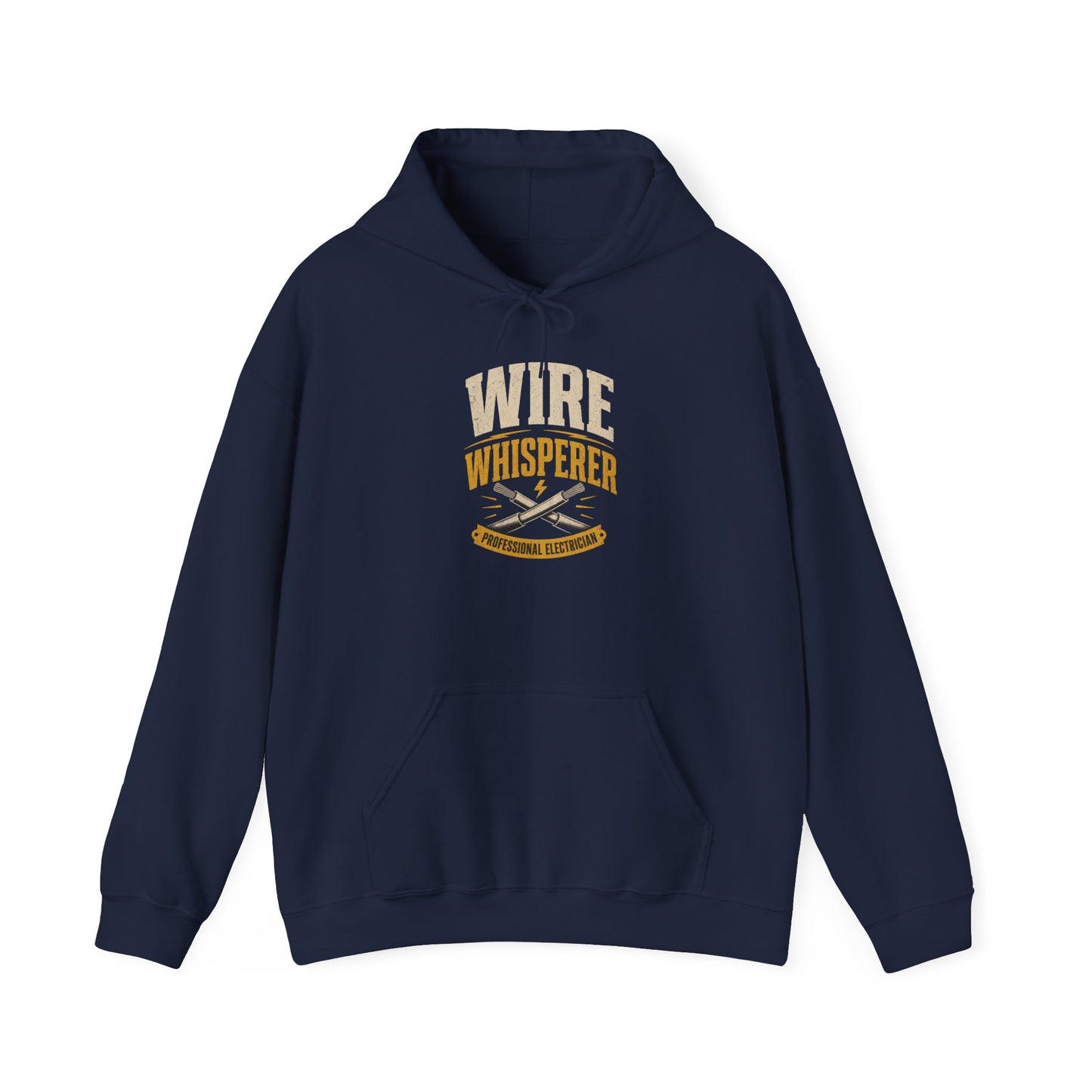 Wire Whisperer Hoodie - Electrician Crew Sweatshirt