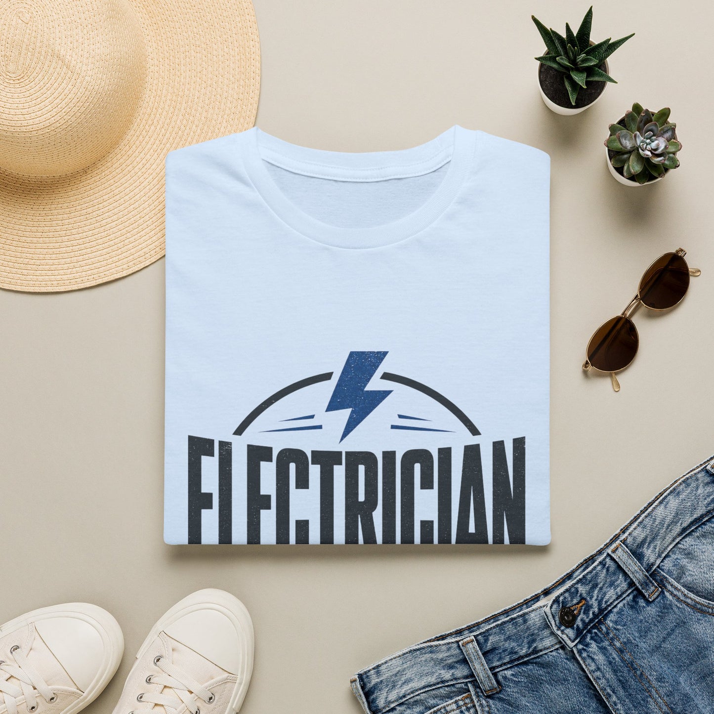 Electrician T-Shirt "Problem Solver by Trade" Workwear Tee