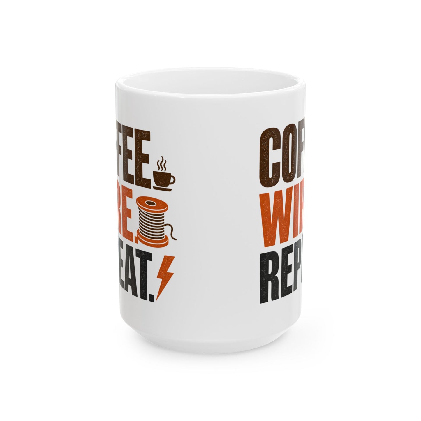 Coffee Wire Repair Mug | Funny Electrician Coffee Cup