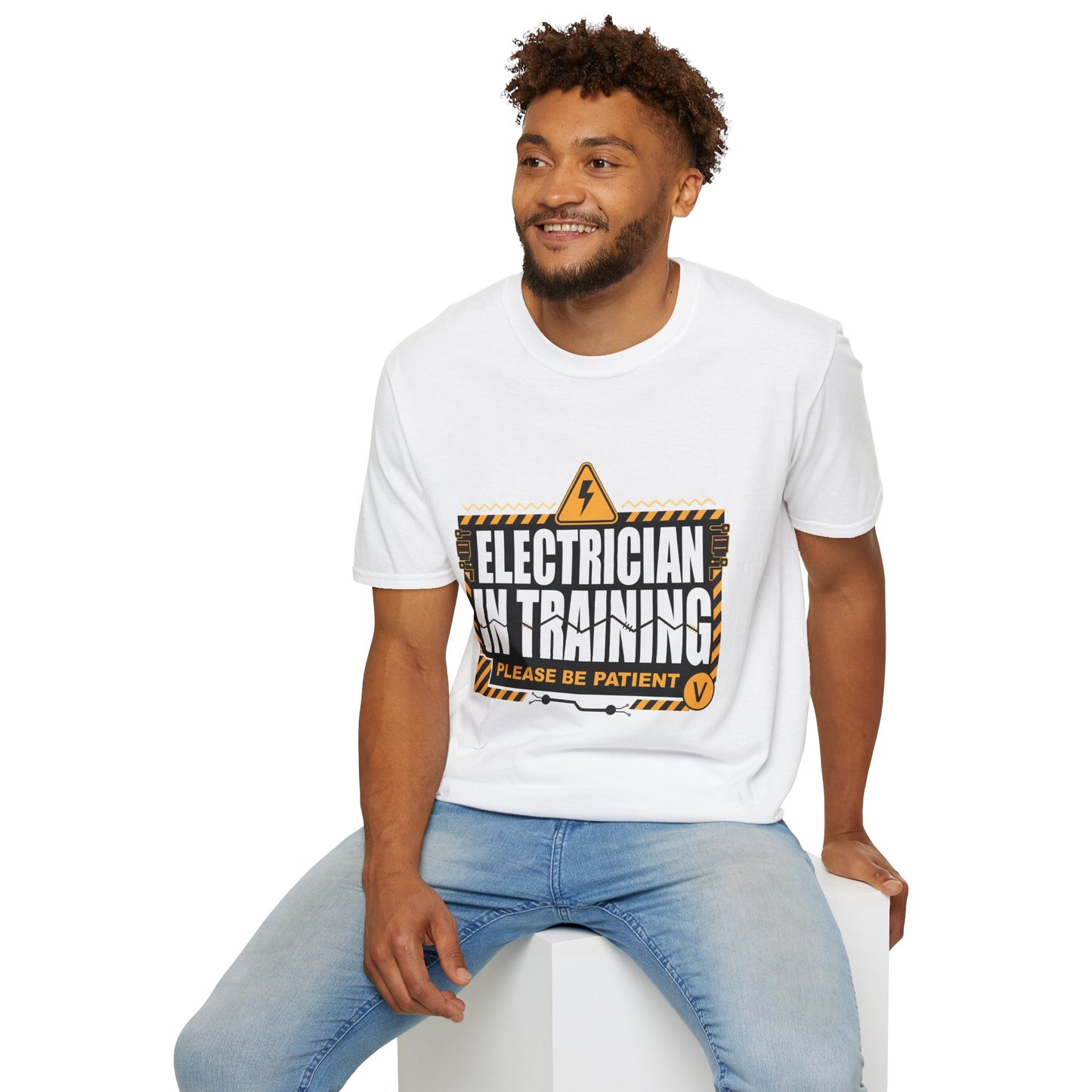 Electrician In Training T-Shirt | Funny Apprentice Electrical Work Tee