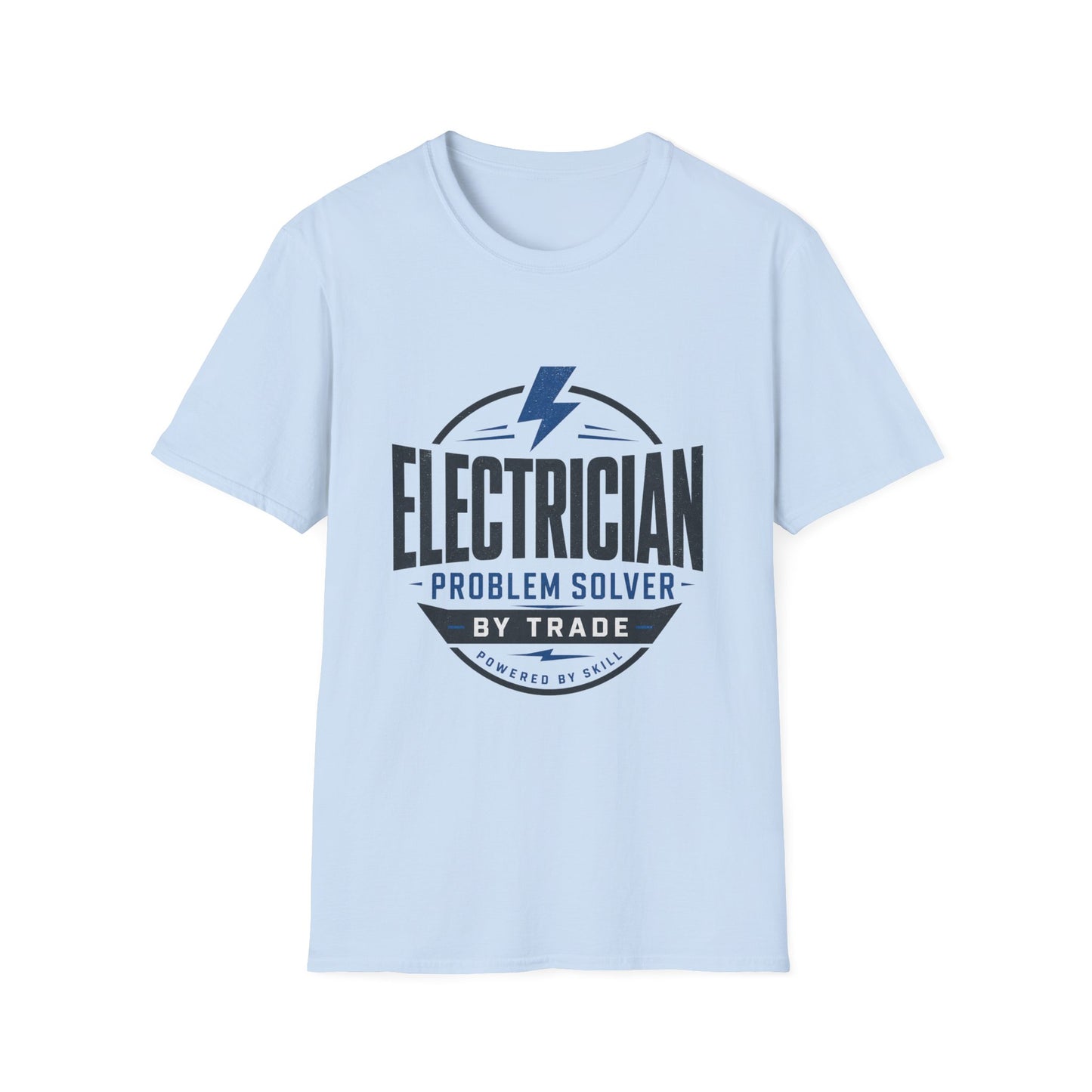 Electrician T-Shirt "Problem Solver by Trade" Workwear Tee