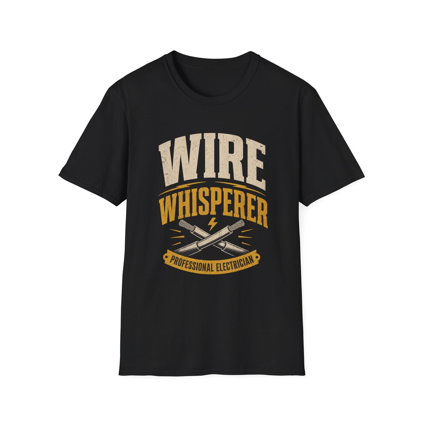 Wire Whisperer T-Shirt | Professional Electrician Gift