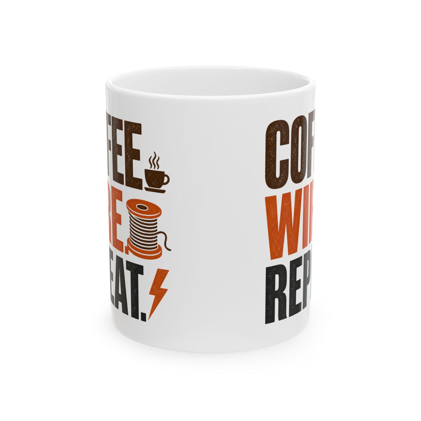 Coffee Wire Repair Mug | Funny Electrician Coffee Cup
