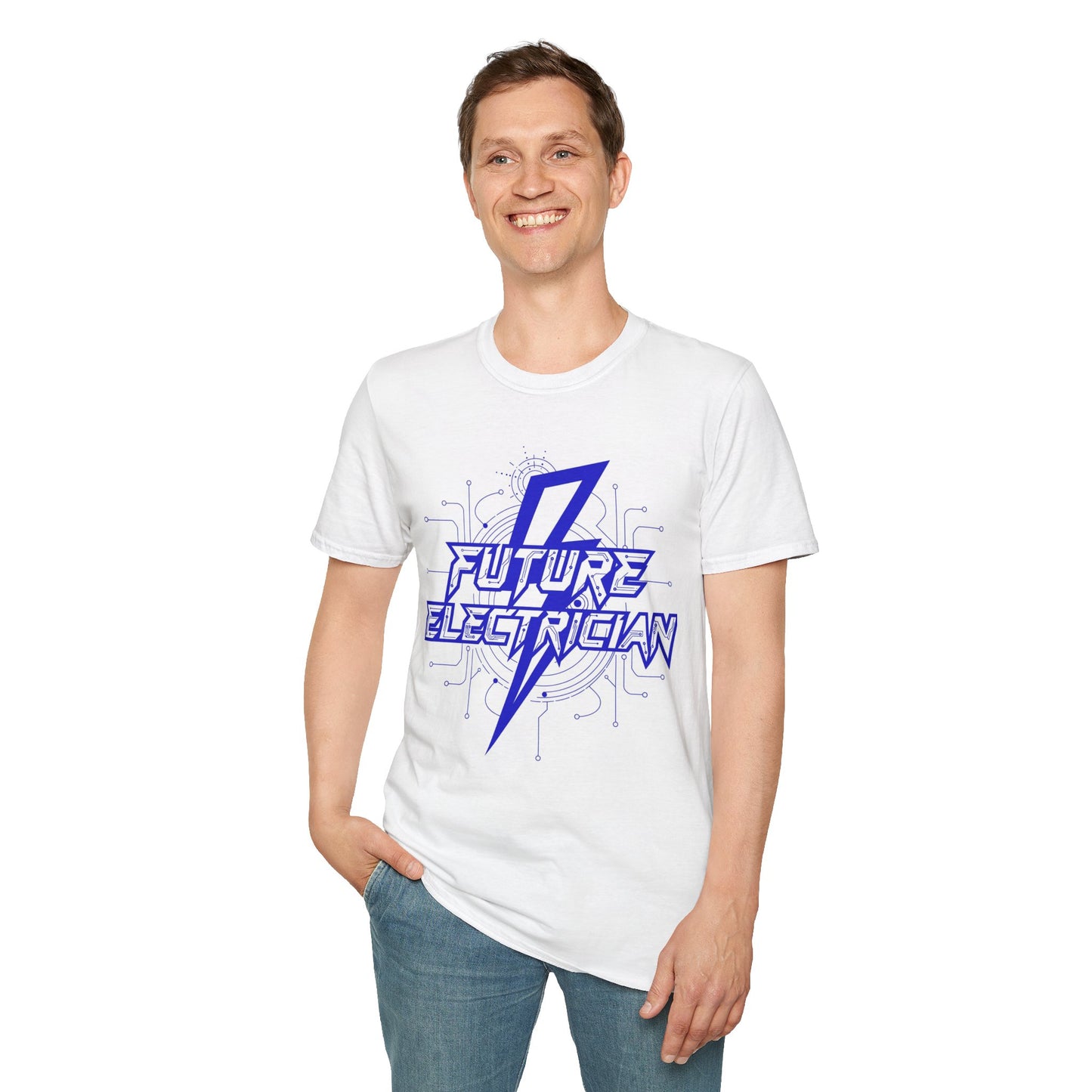 Future Electrician T-Shirt | Lightning Bolt Tech Design