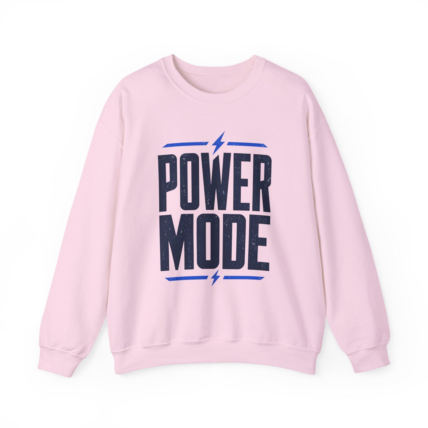 Power Mode Sweatshirt | Bold Graphic Crewneck for Gamers & Fitness Fans