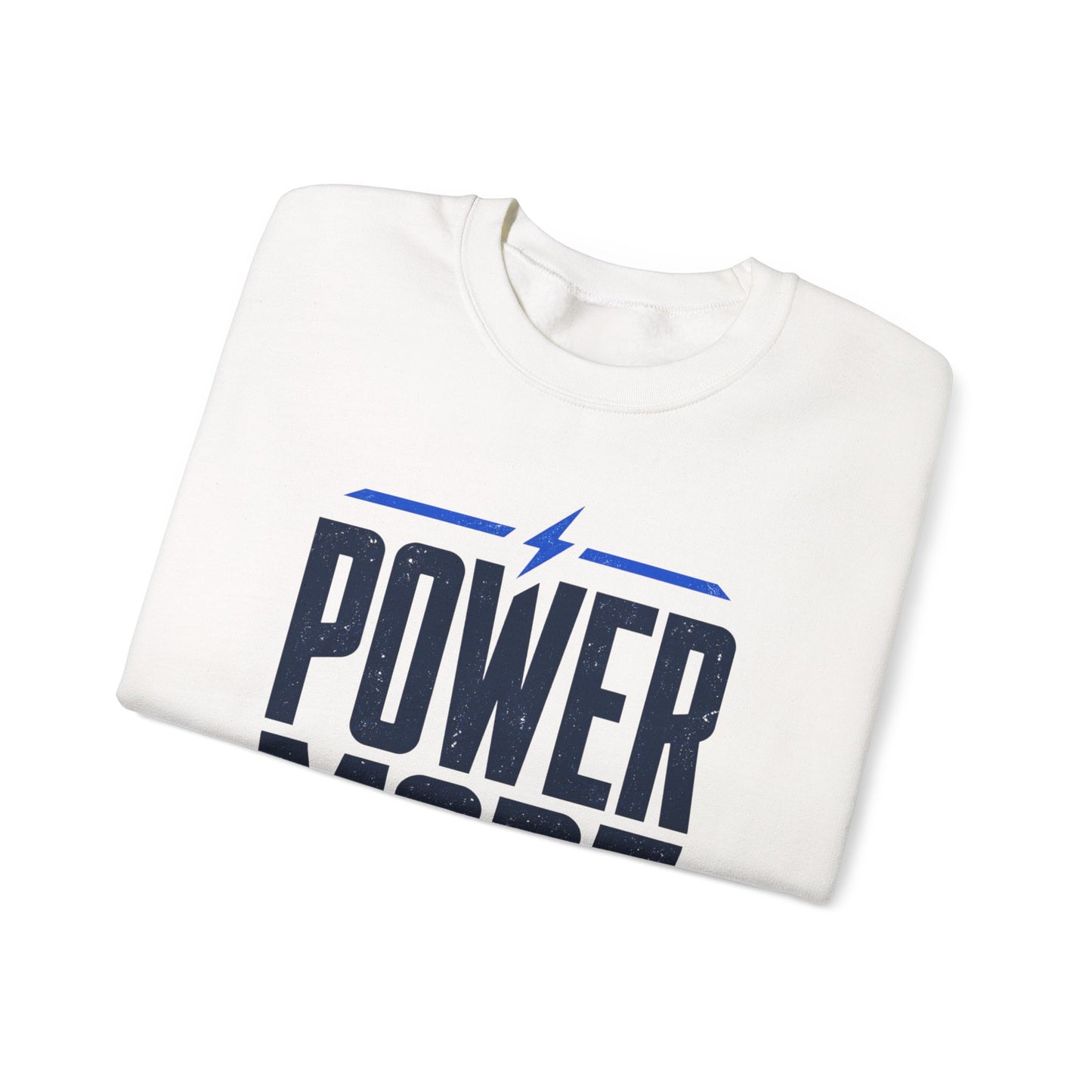 Power Mode Sweatshirt | Bold Graphic Crewneck for Gamers & Fitness Fans