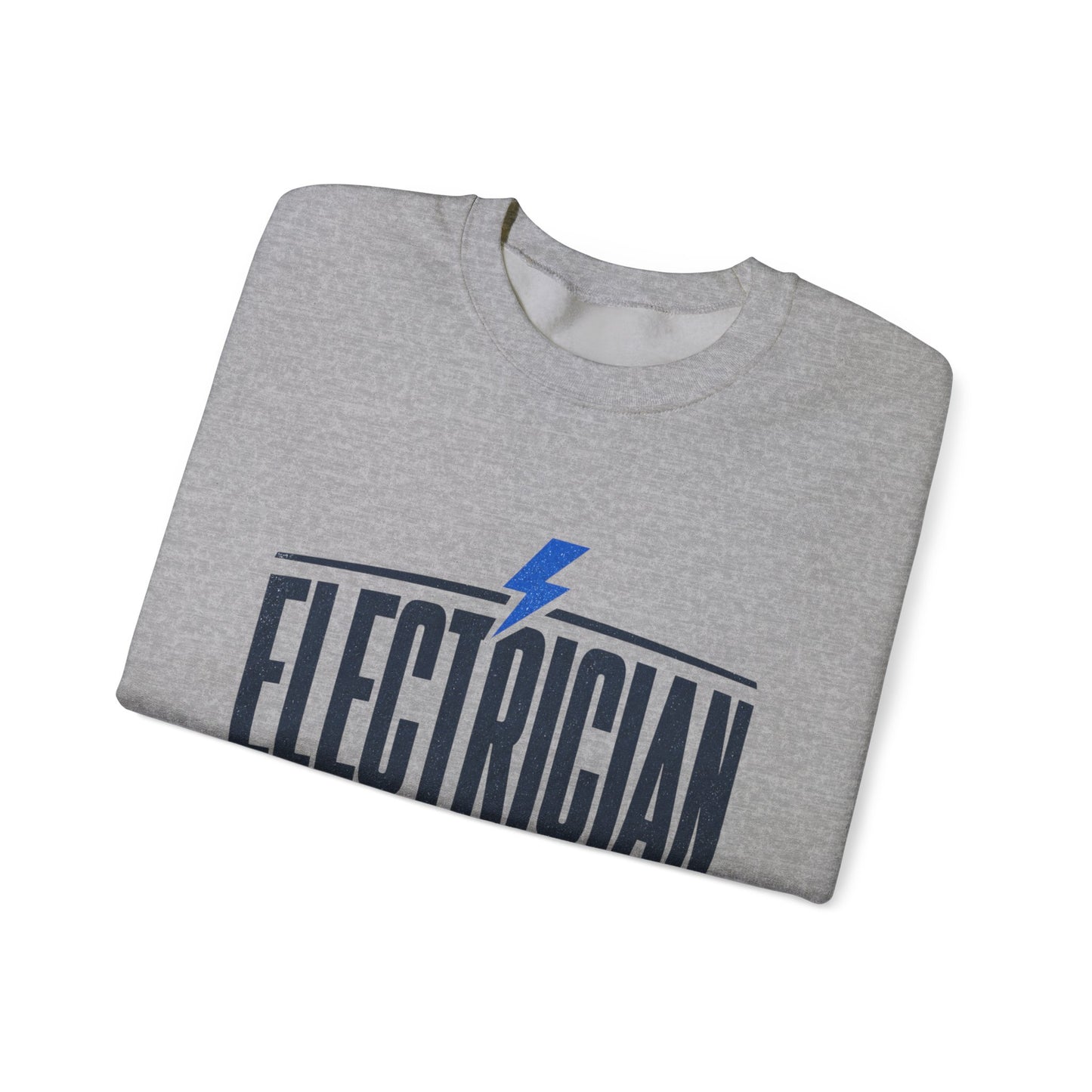 Electrician Sweatshirt "Because Genius Isn't an Official Job Title" Crewneck