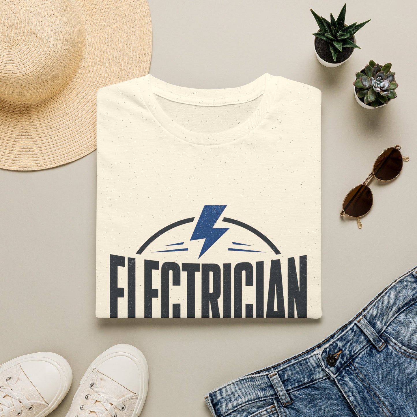 Electrician T-Shirt "Problem Solver by Trade" Workwear Tee