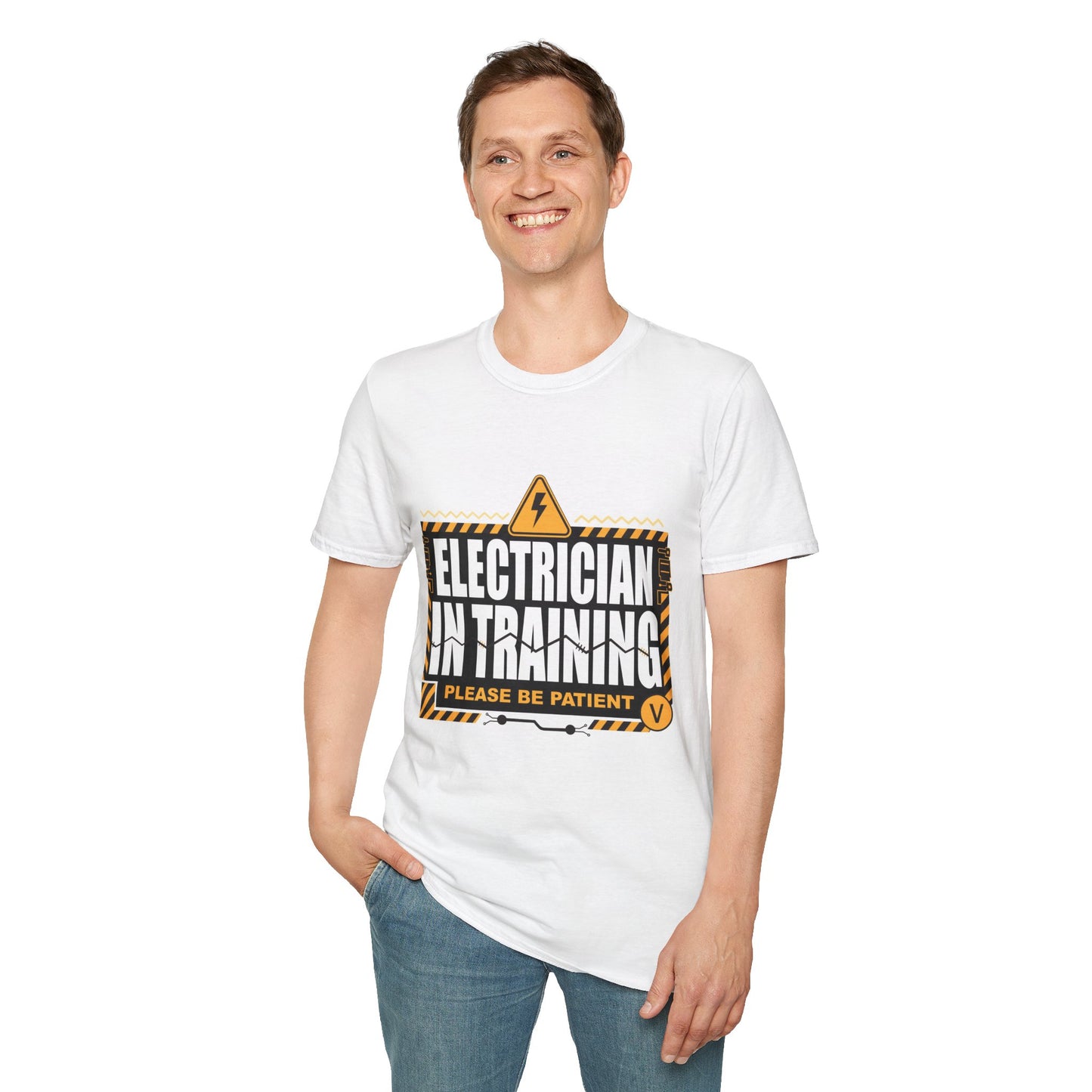 Electrician In Training T-Shirt | Funny Apprentice Electrical Work Tee