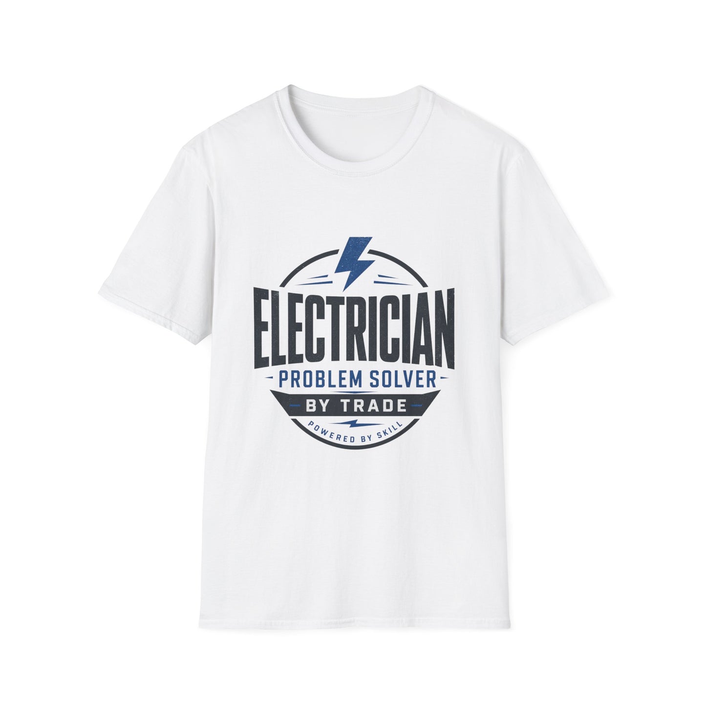 Electrician T-Shirt "Problem Solver by Trade" Workwear Tee