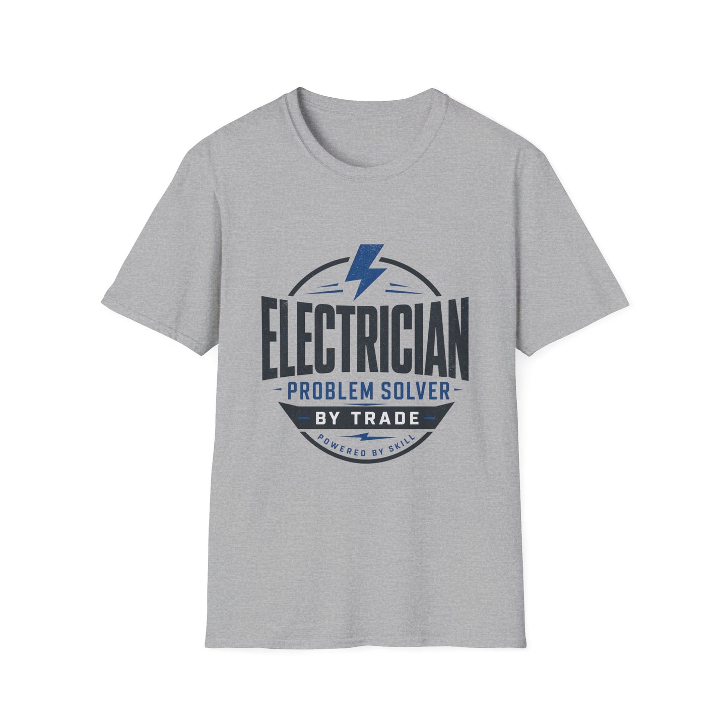 Electrician T-Shirt "Problem Solver by Trade" Workwear Tee