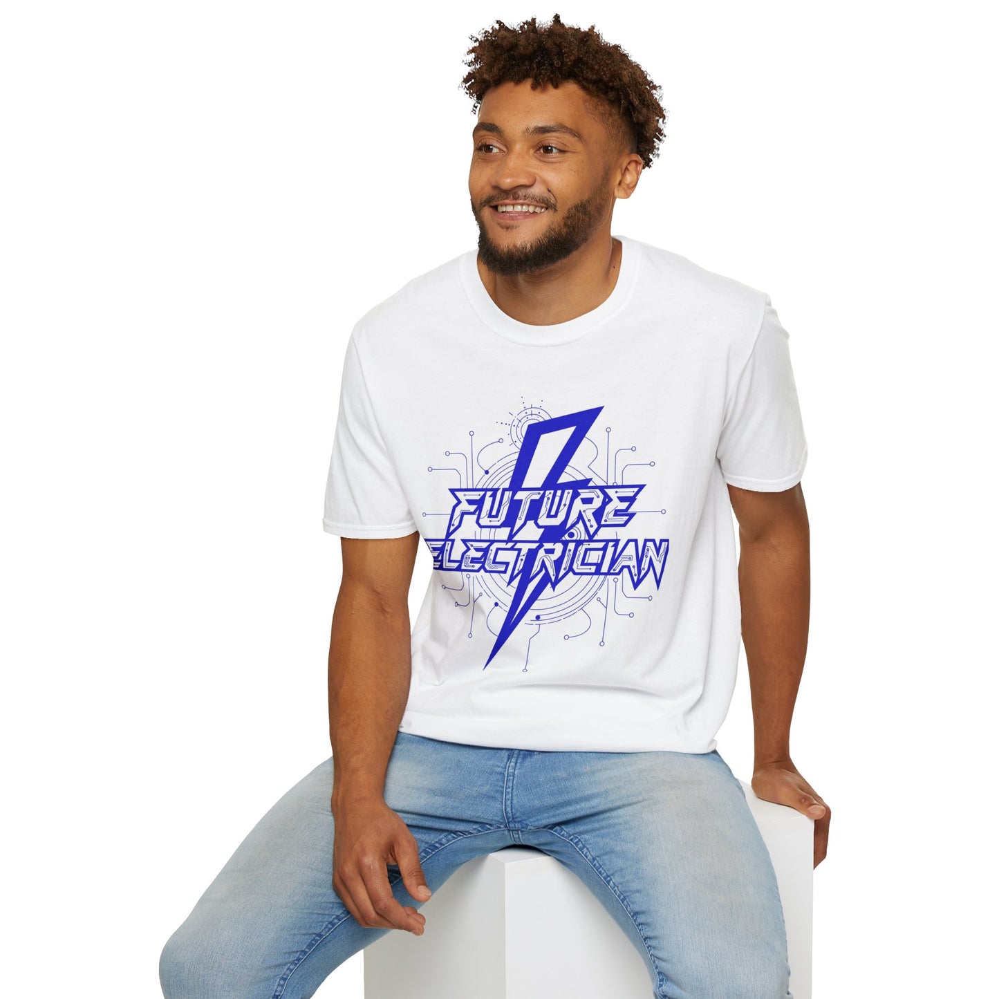 Future Electrician T-Shirt | Lightning Bolt Tech Design